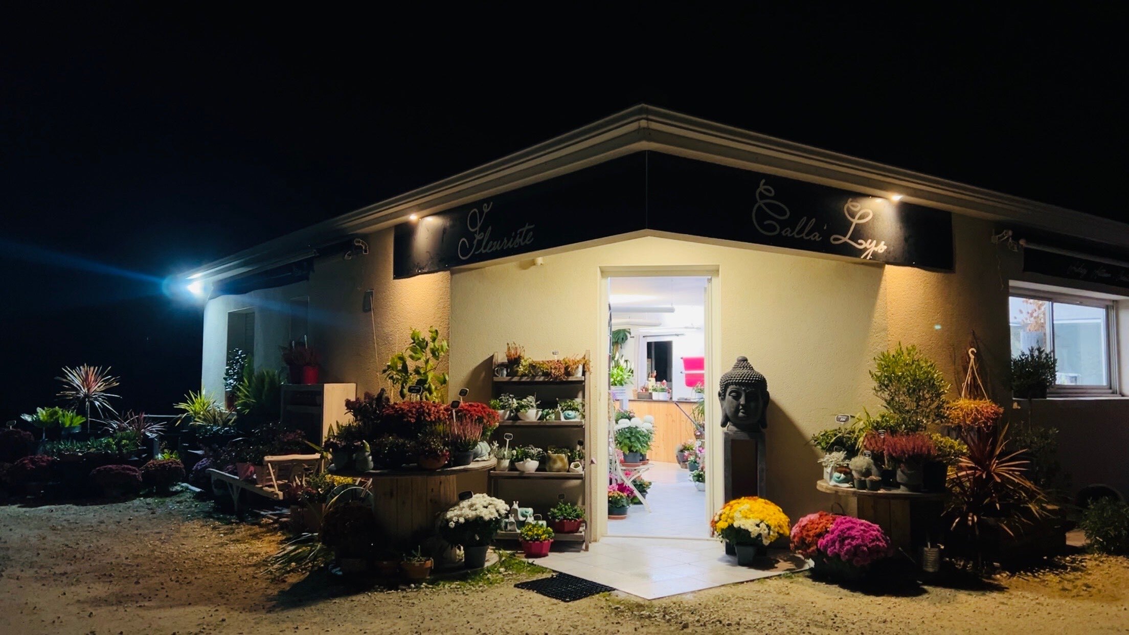 Installation éclairage extérieur LED pour commerce à Cozes - Aurora Solutions électricien